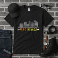 Reno Nevada Usa America Nevadians Nevadans Tall T-Shirt thumb 3