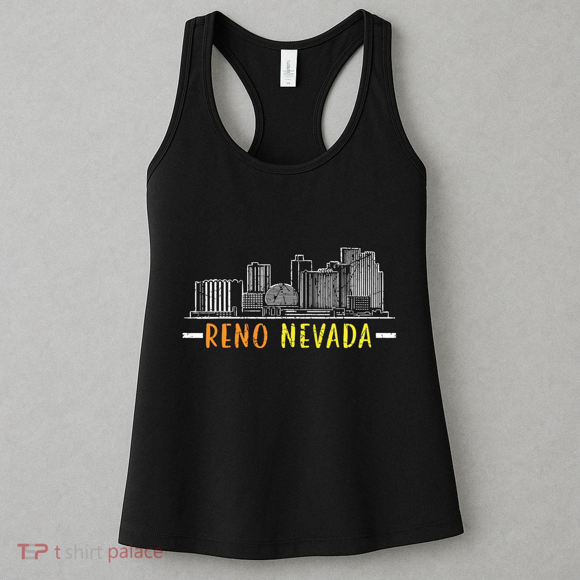 Reno Nevada Usa America Nevadians Nevadans Women's Tank Top