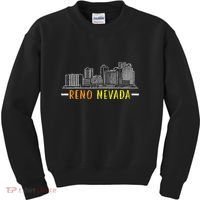 Reno Nevada Usa America Nevadians Nevadans Kids Sweatshirt thumb 0