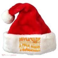 Retro Never Underestimate A Public A School Teacher Santa Hat thumb 0