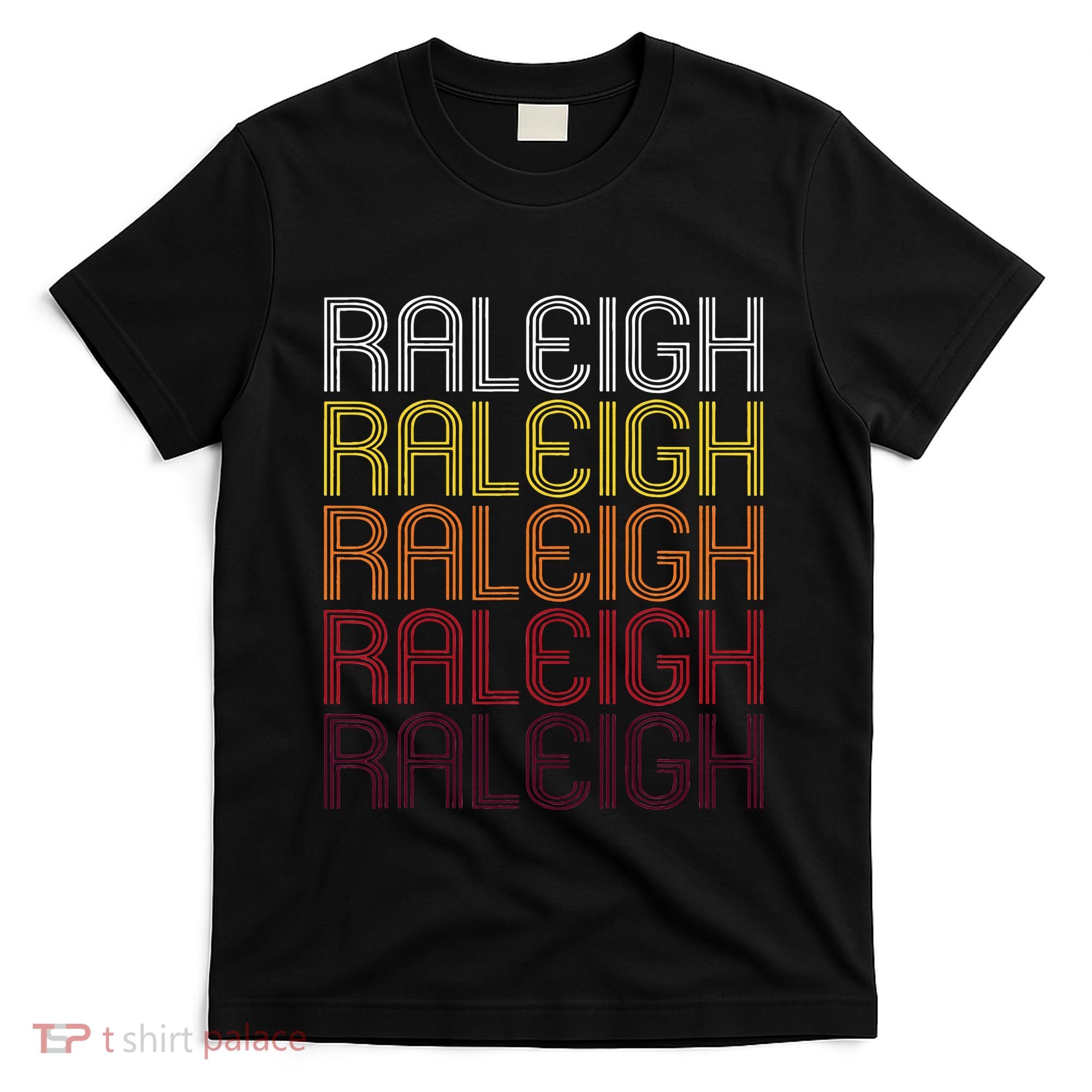 Raleigh Nc Vintage Style North Carolina T-Shirt