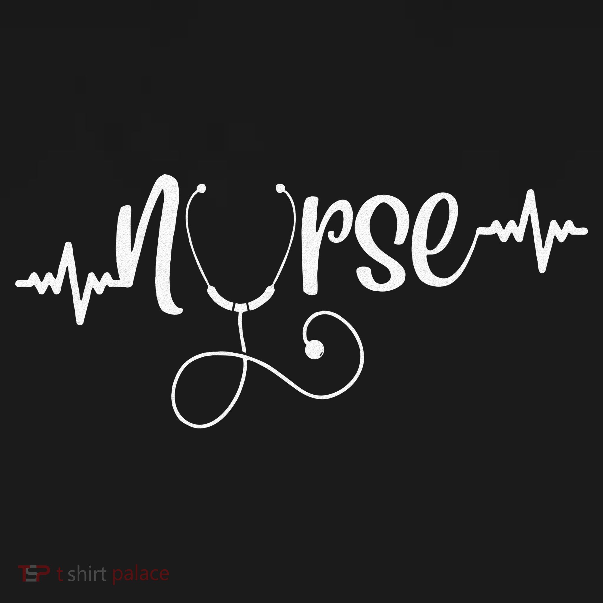 RN Nurses Week & Appreciation Day Stethoscope & Heartbeat Women's Tank Top