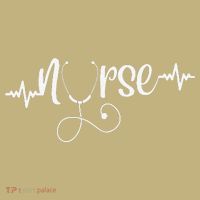 RN Nurses Week & Appreciation Day Stethoscope & Heartbeat Sweatshirt thumb 2
