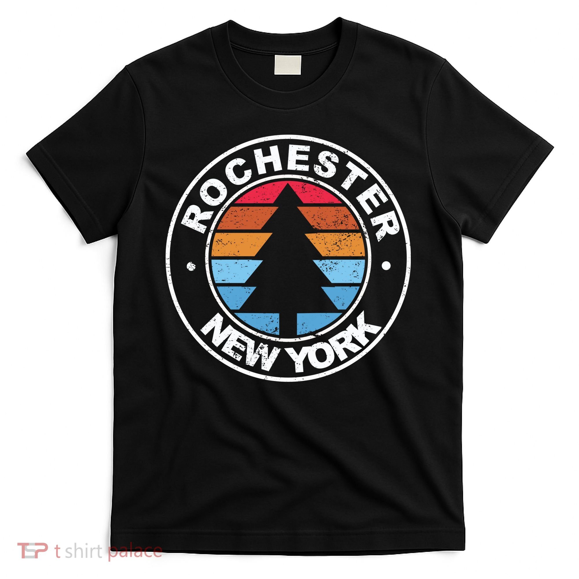 Rochester New York Ny Vintage Graphic Retro 70s Great Gift T-Shirt