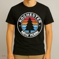 Rochester New York Ny Vintage Graphic Retro 70s Great Gift T-Shirt thumb 3
