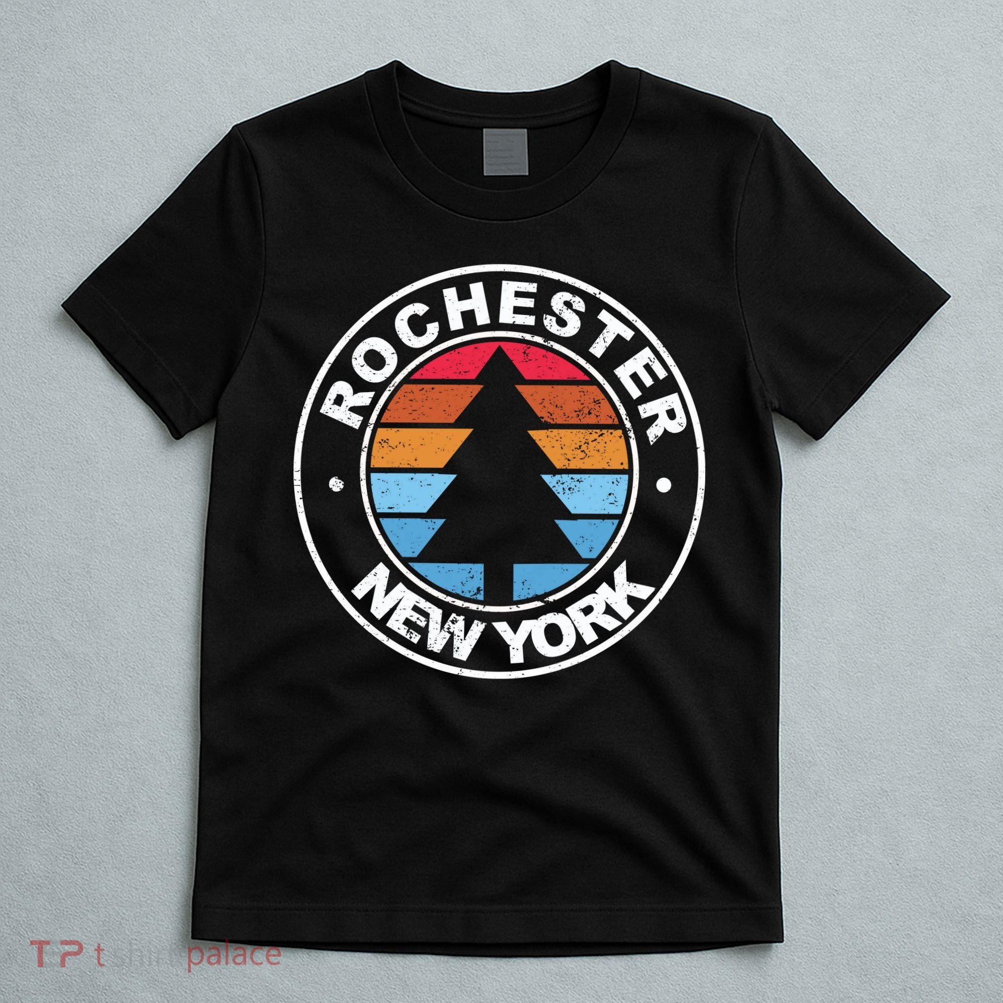 Rochester New York Ny Vintage Graphic Retro 70s Great Gift T-Shirt