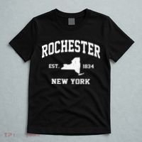 Rochester New York NY Vintage State Athletic Style T-Shirt thumb 5