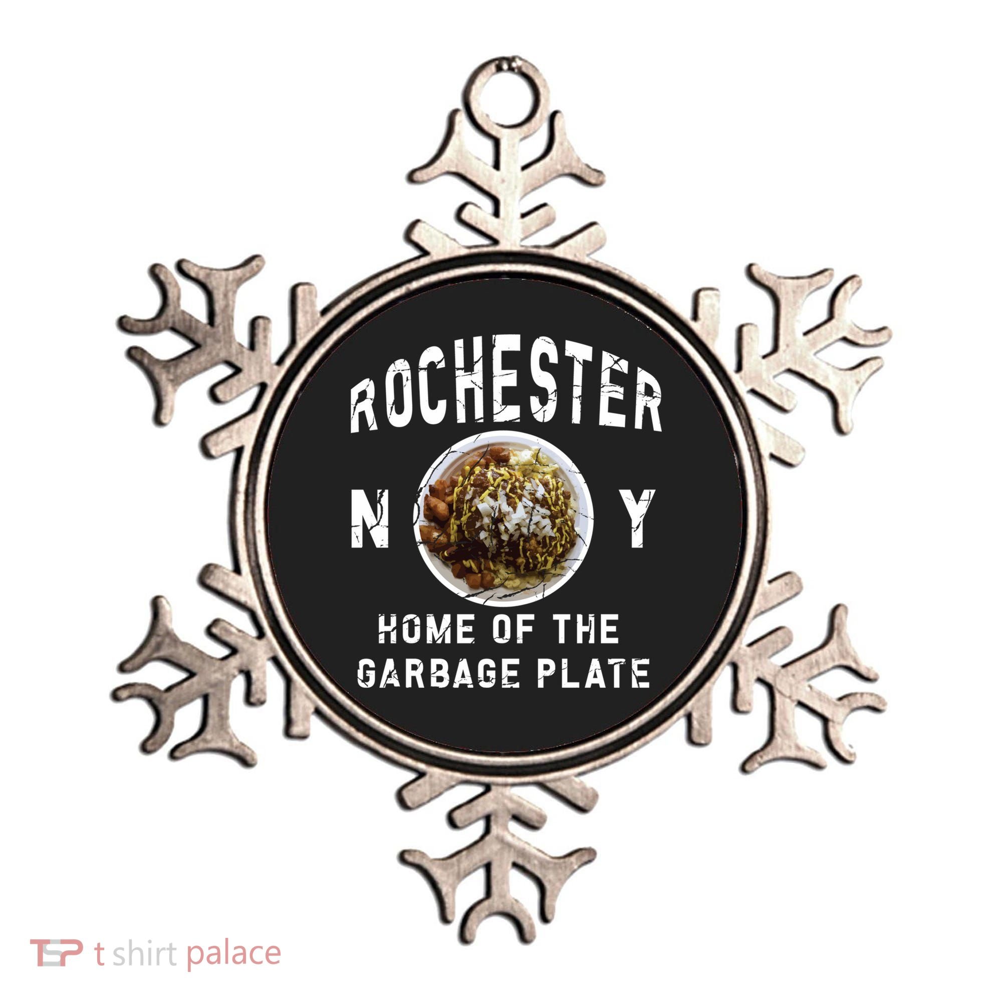 Rochester New York Garbage Plate Gift Rochester Gifcool Gift Funny Gift Ornament