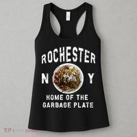 Rochester New York Garbage Plate Gift Rochester Gifcool Gift Funny Gift Women's Tank Top thumb 3