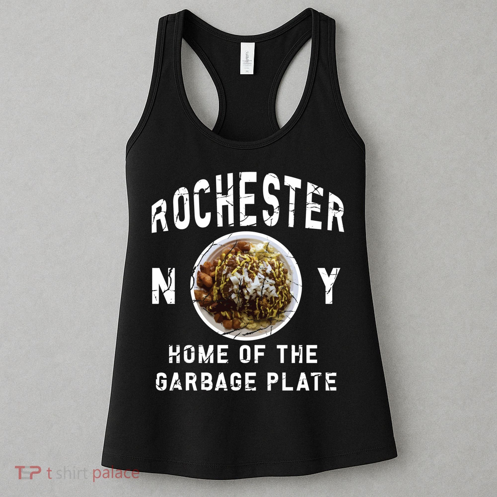 Rochester New York Garbage Plate Gift Rochester Gifcool Gift Funny Gift Women's Tank Top
