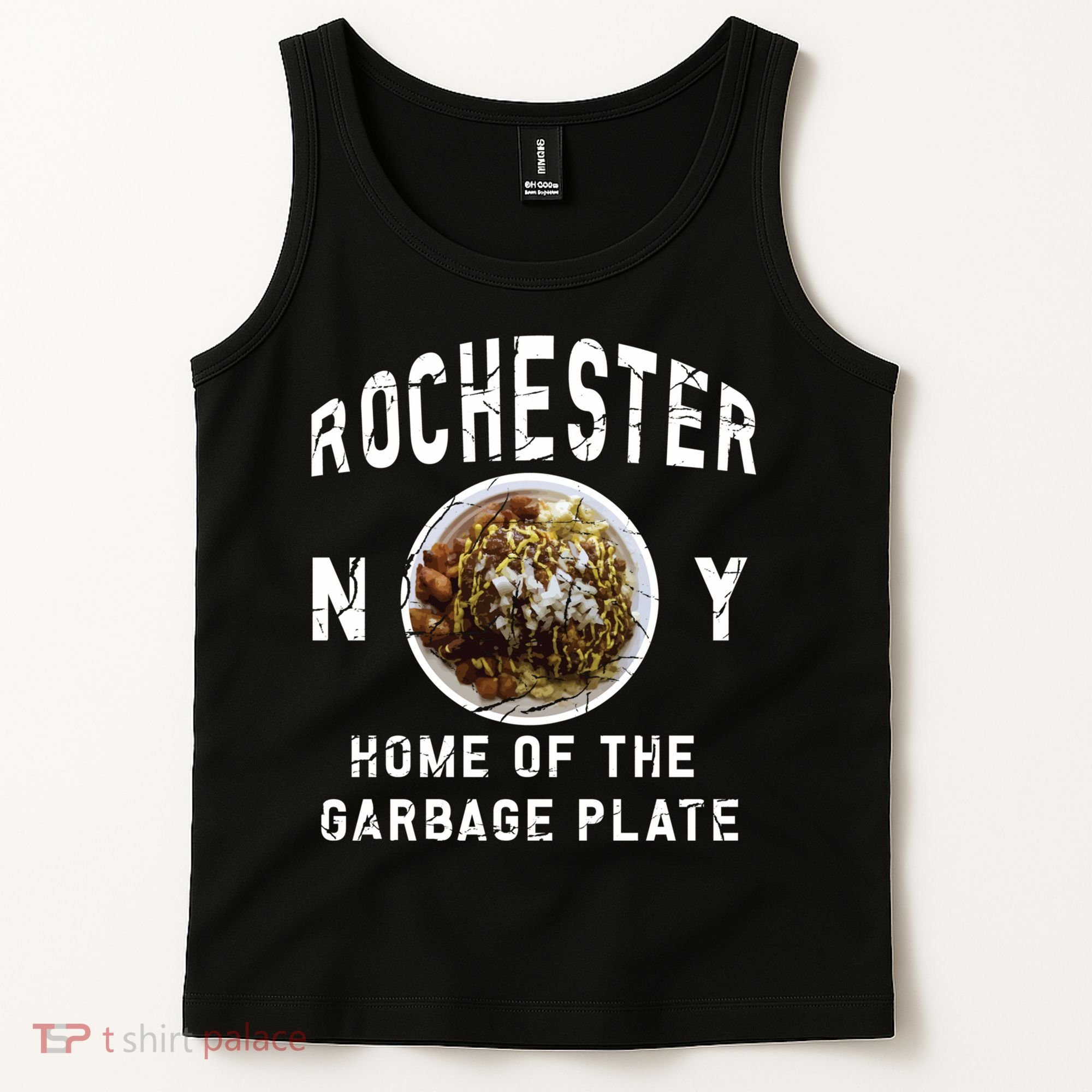 Rochester New York Garbage Plate Gift Rochester Gifcool Gift Funny Gift Tank Top