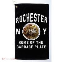 Rochester New York Garbage Plate Gift Rochester Gifcool Gift Funny Gift Golf Towel thumb 0
