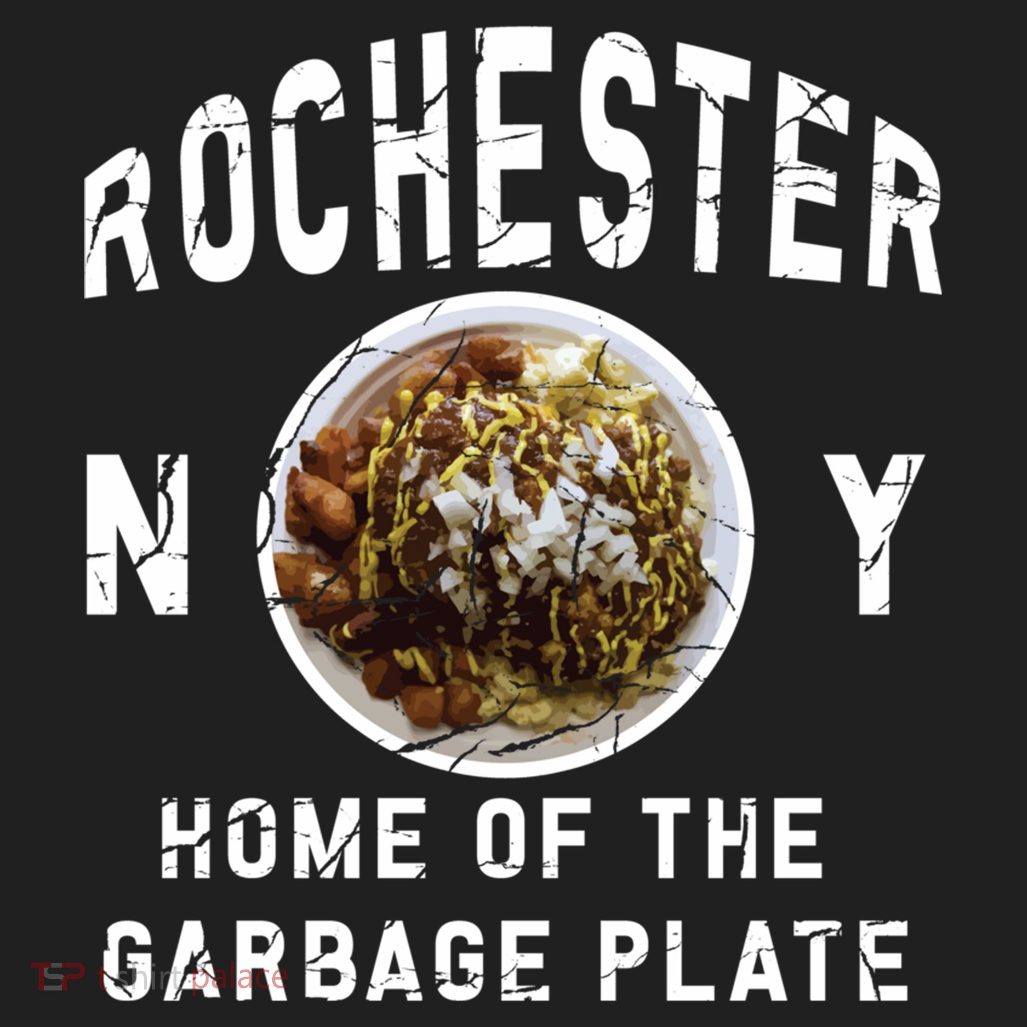 Rochester New York Garbage Plate Gift Rochester Gifcool Gift Funny Gift Golf Towel