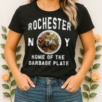 Rochester New York Garbage Plate Gift Rochester Gifcool Gift Funny Gift Women's T-Shirt thumb 2