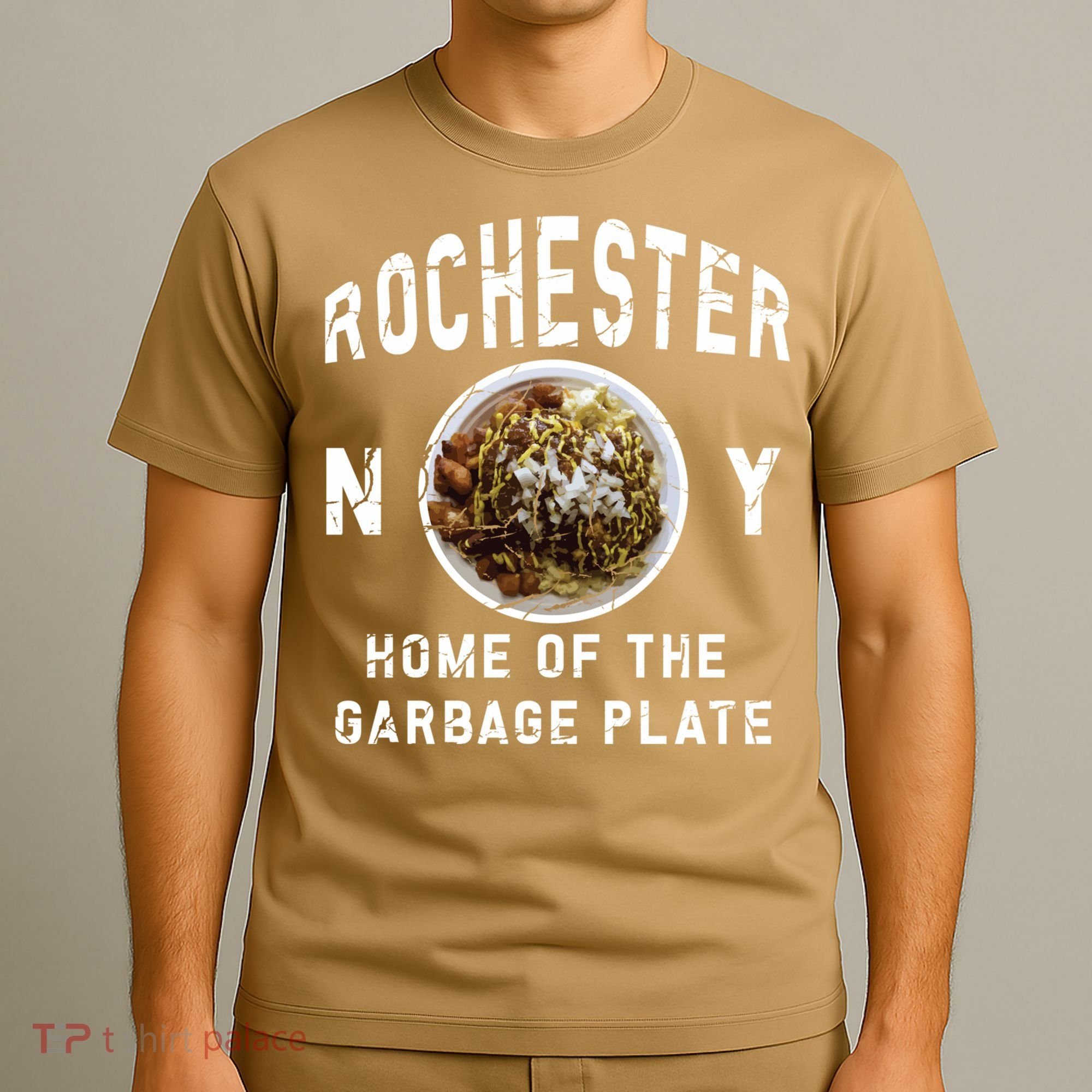 Rochester New York Garbage Plate Gift Rochester Gifcool Gift Funny Gift T-Shirt