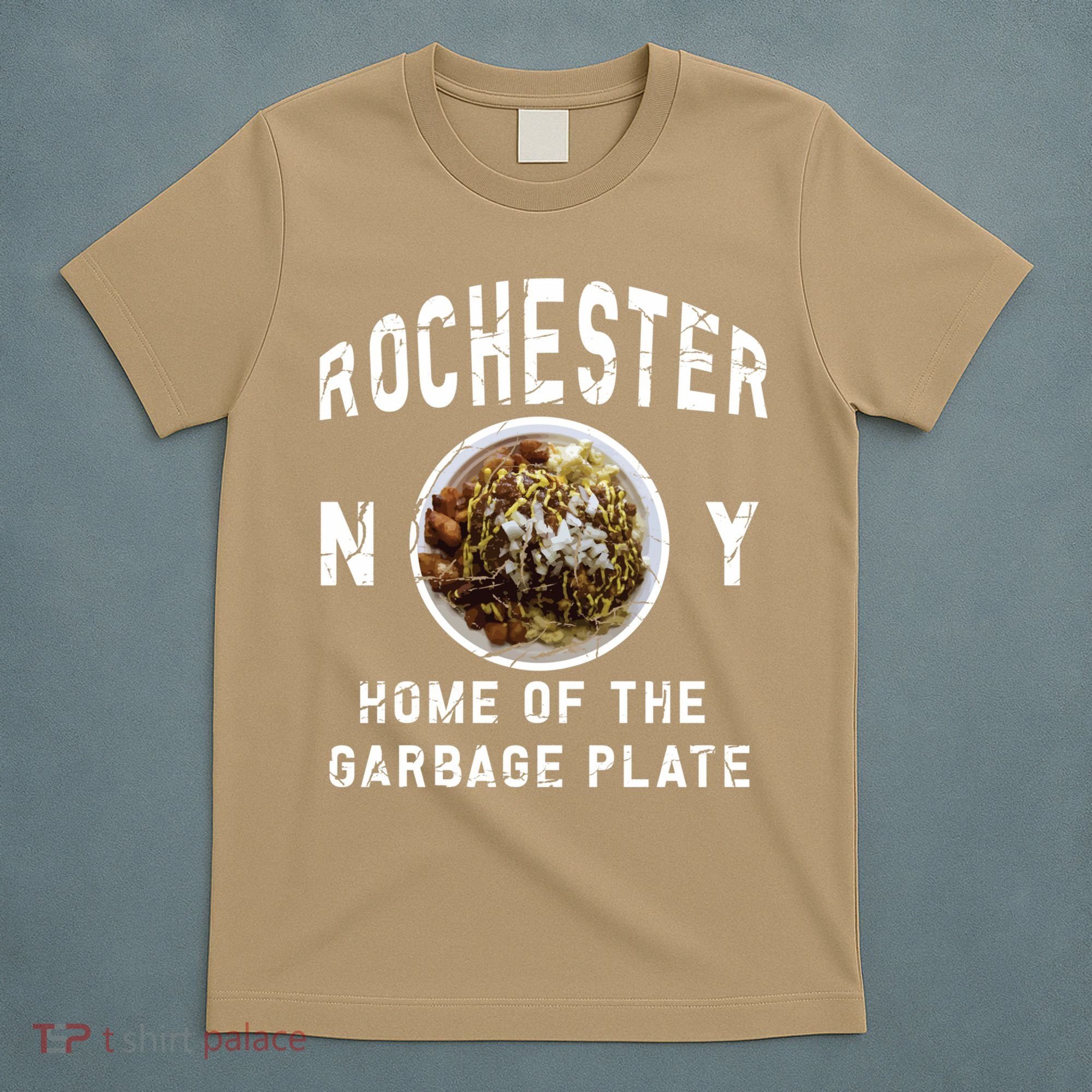 Rochester New York Garbage Plate Gift Rochester Gifcool Gift Funny Gift T-Shirt