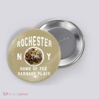 Rochester New York Garbage Plate Gift Rochester Gifcool Gift Funny Gift Button thumb 0