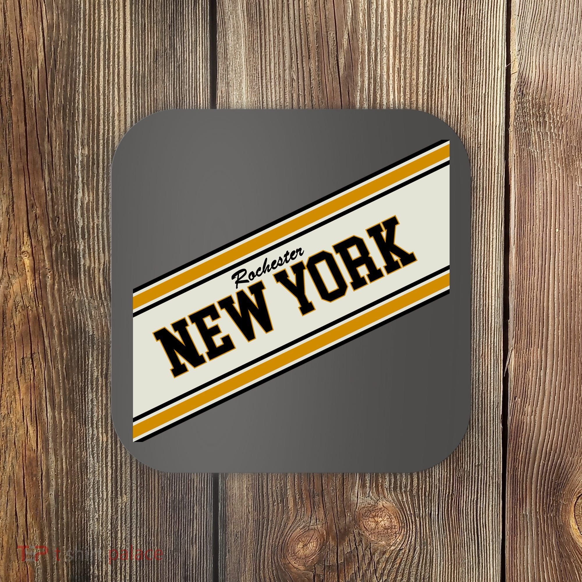 Rochester New York Varsity Logo Coaster