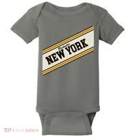 Rochester New York Varsity Logo Baby Bodysuit thumb 0