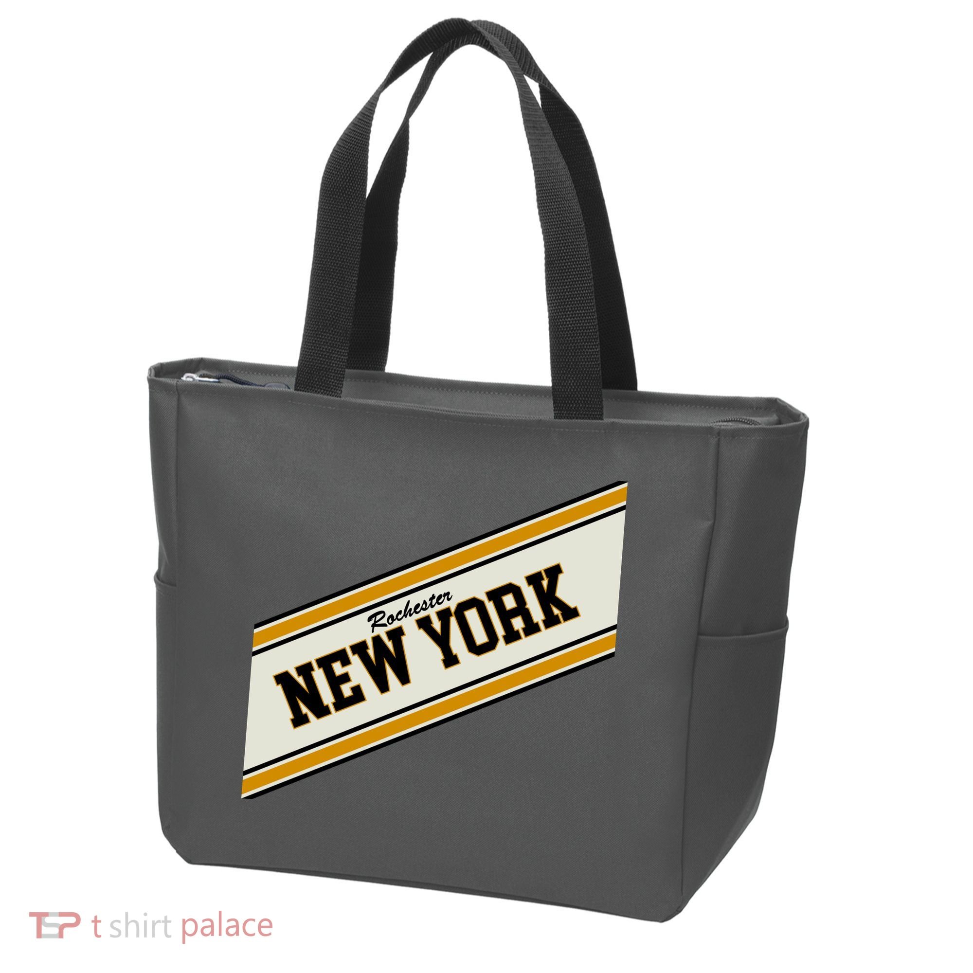 Rochester New York Varsity Logo Tote Bag