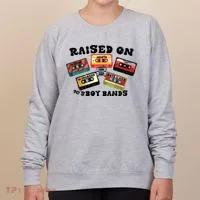 Raised On 90s Boy Bands Women's Sweatshirt thumb 0
