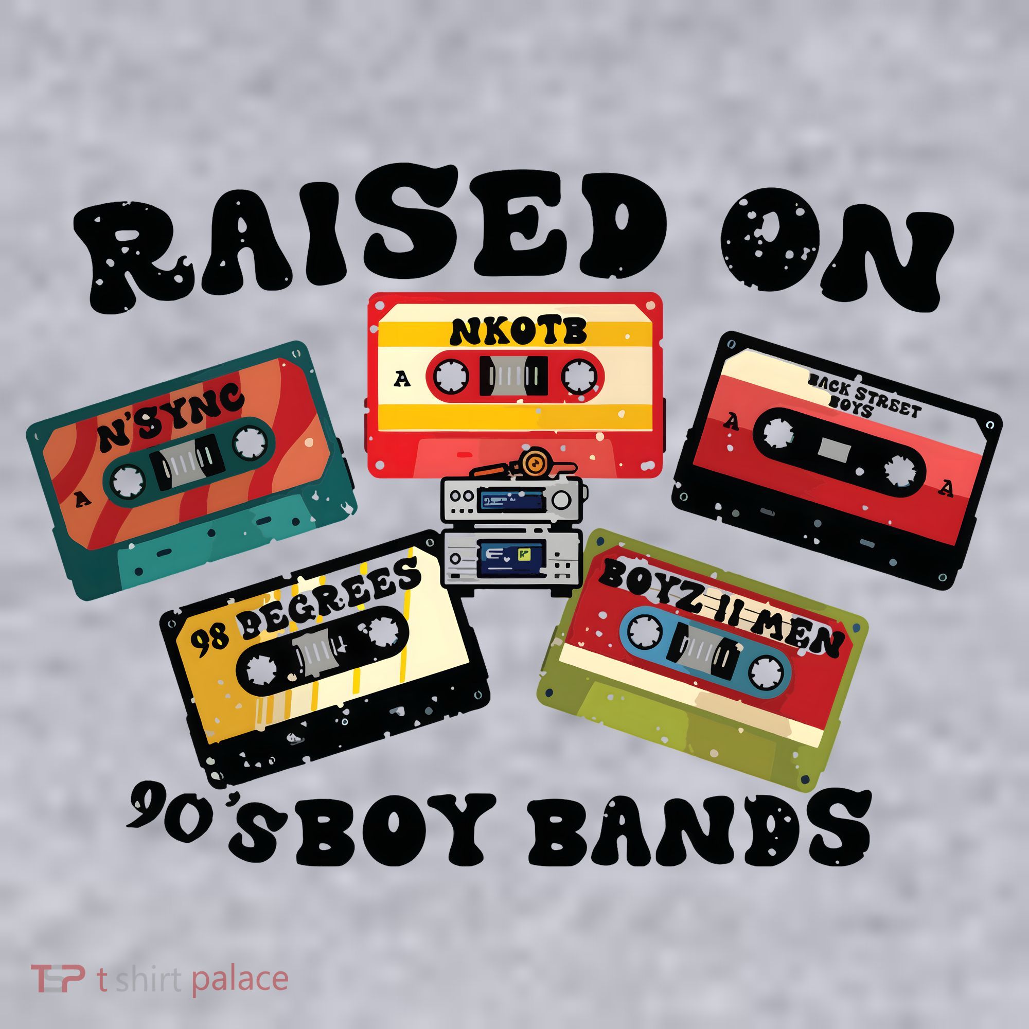 Raised On 90s Boy Bands Women's Sweatshirt