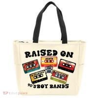 Raised On 90s Boy Bands Tote Bag thumb 0