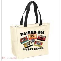 Raised On 90s Boy Bands Tote Bag thumb 2
