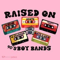 Raised On 90s Boy Bands Coaster thumb 2