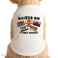Raised On 90s Boy Bands Doggie Tank thumb 0