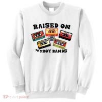 Raised On 90s Boy Bands Sweatshirt thumb 0