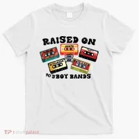Raised On 90s Boy Bands T-Shirt thumb 0