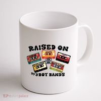Raised On 90s Boy Bands Coffee Mug thumb 1