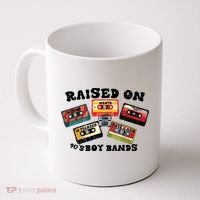 Raised On 90s Boy Bands Coffee Mug thumb 0