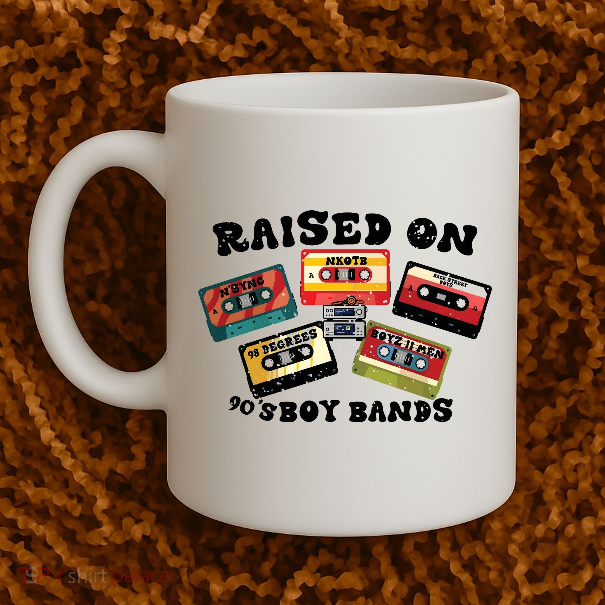 Raised On 90s Boy Bands Coffee Mug