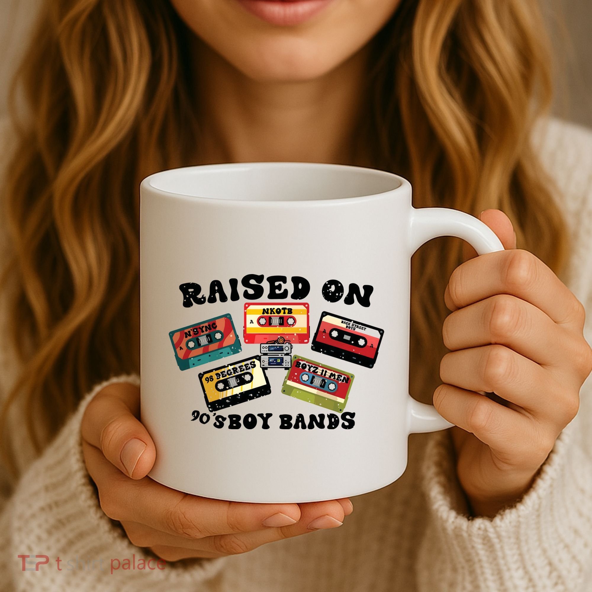 Raised On 90s Boy Bands Coffee Mug