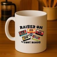 Raised On 90s Boy Bands Coffee Mug thumb 4