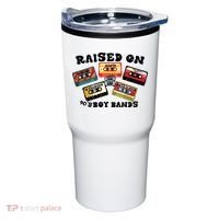 Raised On 90s Boy Bands Tumbler thumb 0