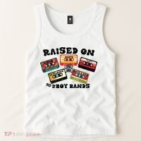 Raised On 90s Boy Bands Tank Top thumb 2