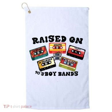 Raised On 90s Boy Bands Golf Towel