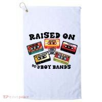 Raised On 90s Boy Bands Golf Towel thumb 0