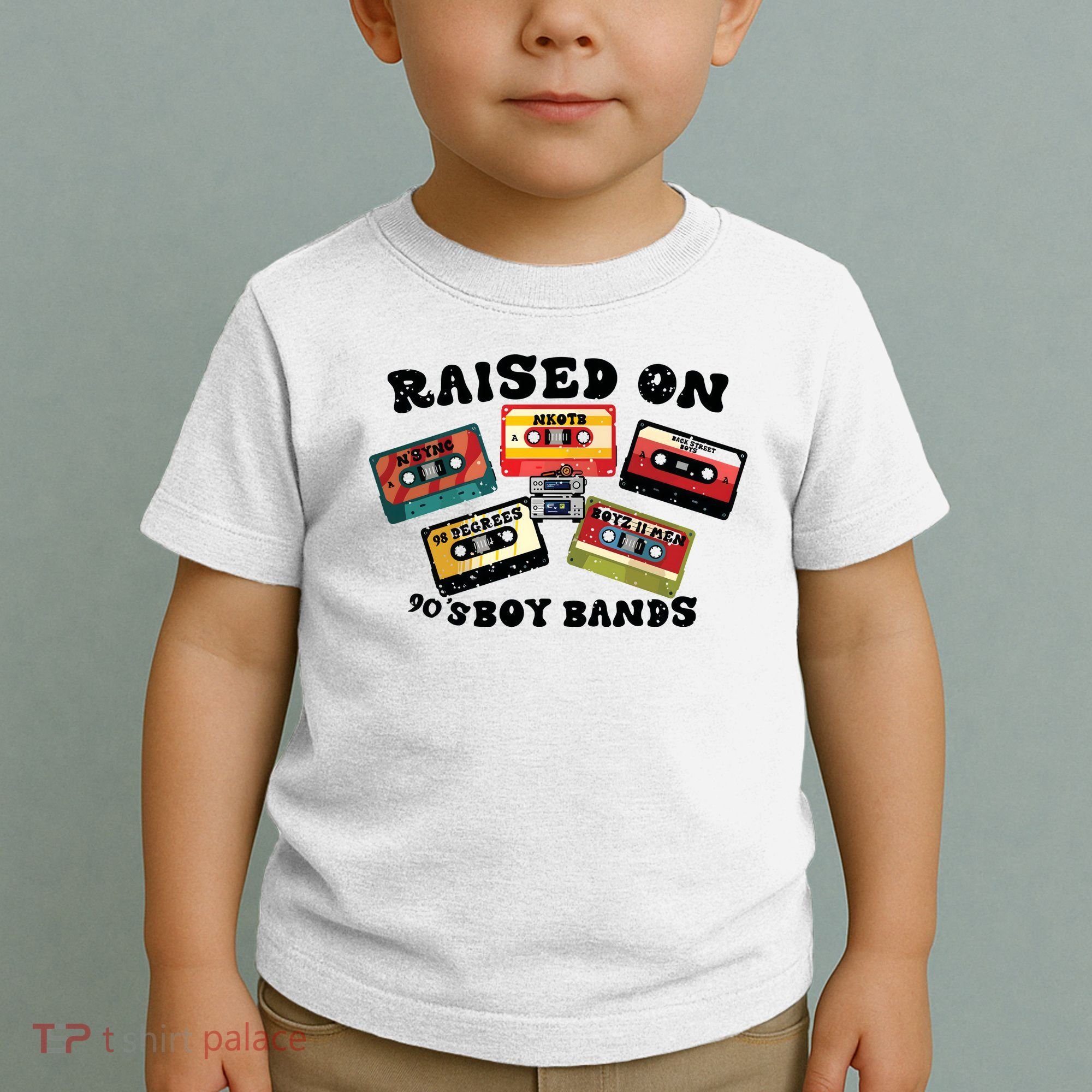 Raised On 90s Boy Bands Toddler T-Shirt