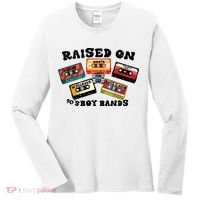 Raised On 90s Boy Bands Women's Long Sleeve Shirt thumb 0