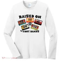 Raised On 90s Boy Bands Women's Long Sleeve Shirt thumb 0