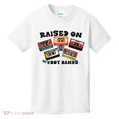 Raised On 90s Boy Bands Kids T-Shirt