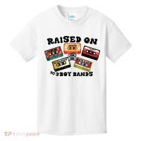 Raised On 90s Boy Bands Kids T-Shirt thumb 0