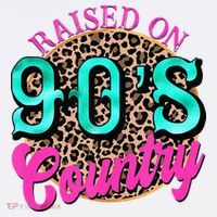 Raised On 90s Country Retro Music Leopard Cow Girl Funny Sweatshirt thumb 3