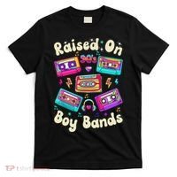 Raised On 90s Boy Bands Cassette Tape Retro T-Shirt thumb 0