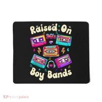 Raised On 90s Boy Bands Cassette Tape Retro Mousepad thumb 0