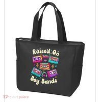 Raised On 90s Boy Bands Cassette Tape Retro Tote Bag thumb 3